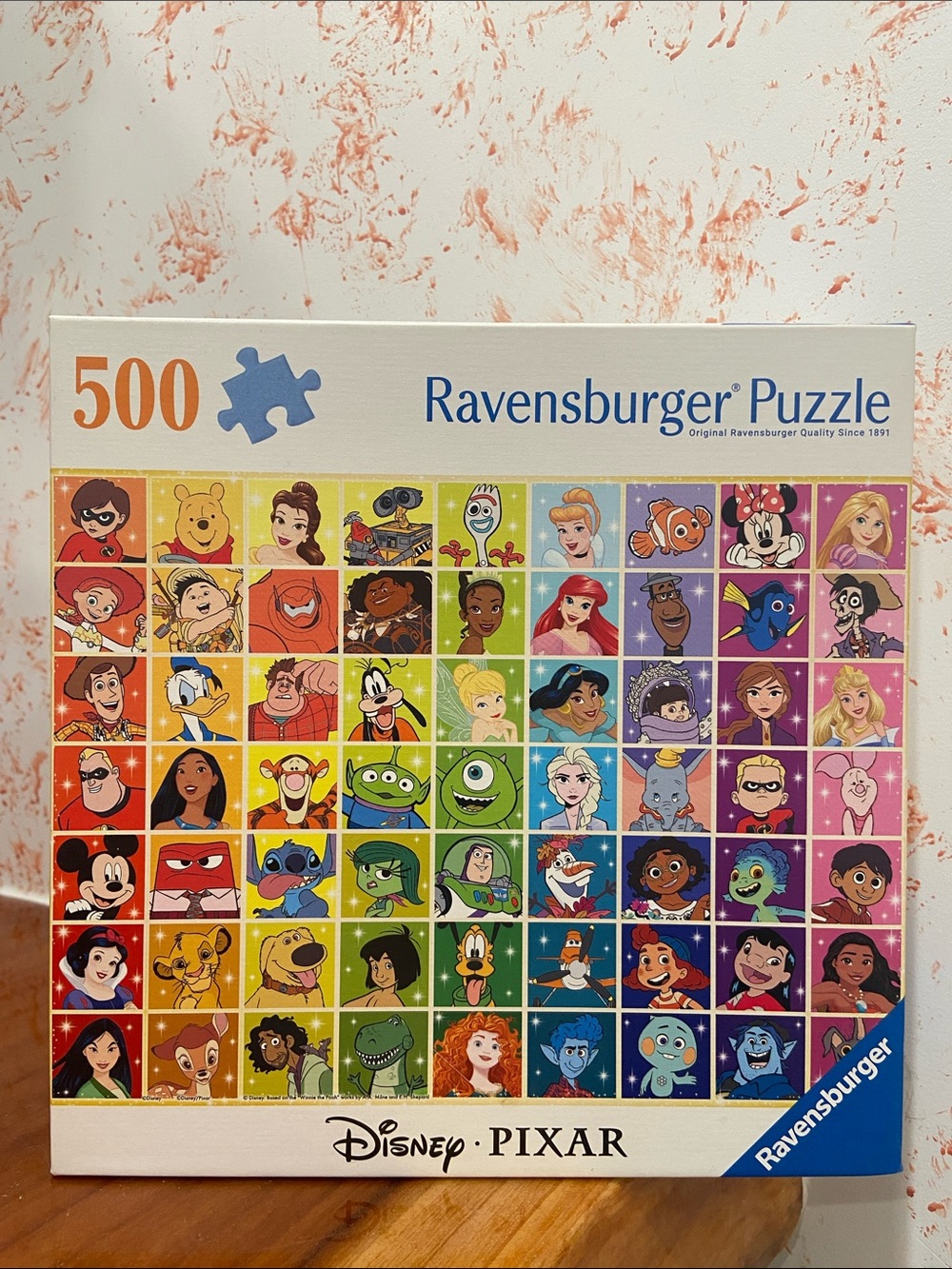 Ravensburger Disney & Pixar Color Palette - 500 Piece Puzzle